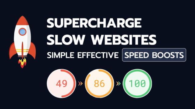 Supercharge Slow Websites: Simple, Effective Speed Boosts
