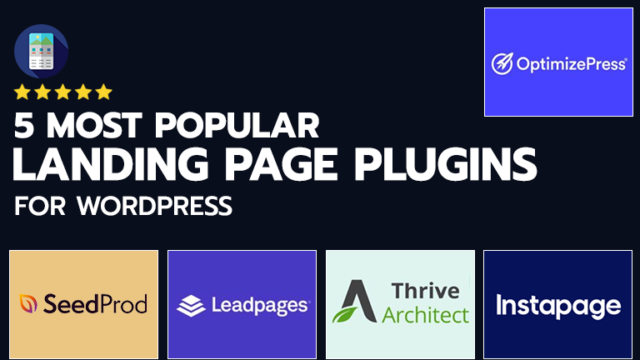 5 Most Popular Landing Page Plugins for WordPress in 2025