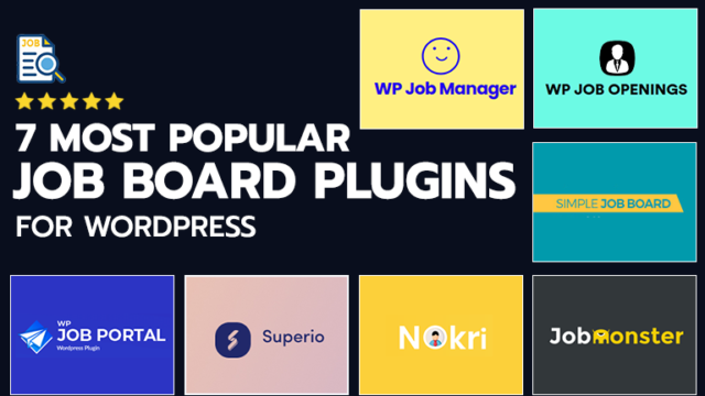 7 Most Popular Job Board Plugins & Themes for WordPress (2026)