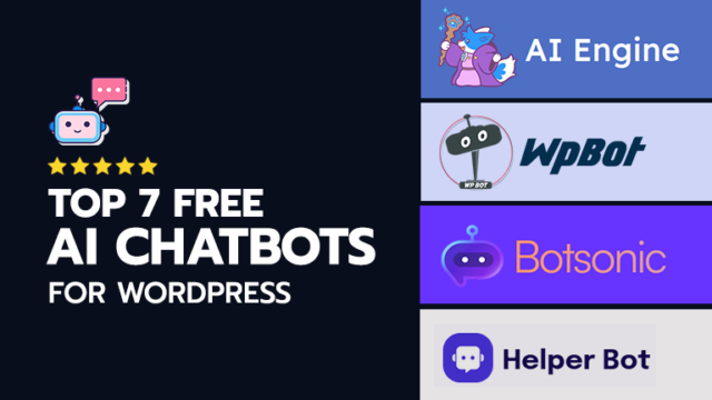 Top 7 Free AI Chatbot Plugins for WordPress in 2025