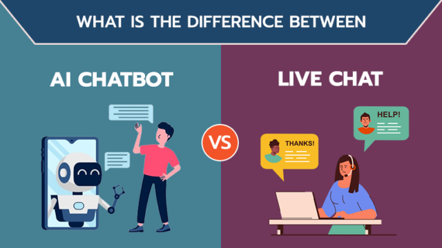 What is the Difference Between AI Chatbot vs Live Chat